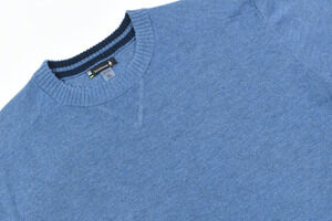 Smartwool Sparwood Sweater Mens XL Blue Long Sleeve Crew Neck Pullover